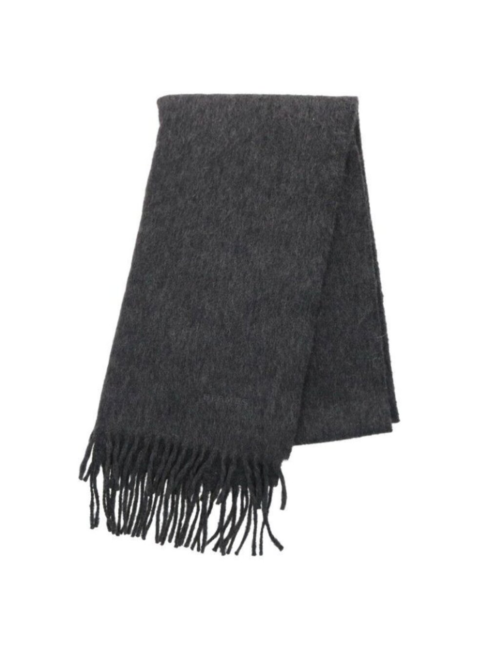 Hermes Cashmere Fringe Scarf